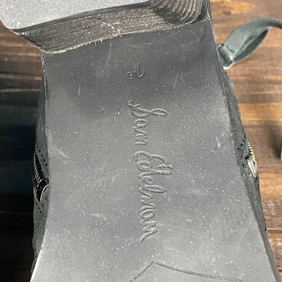 Sam Edelman Cooper Leather Open Toe Sandal Bootie - Picture 8 of 9